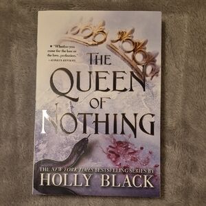 The Queen of Nothing by Holly Black - Purple & Gold Paperback